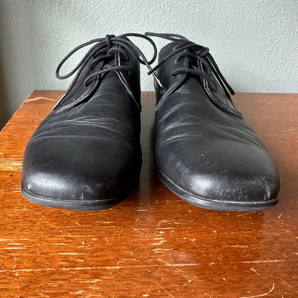 CAMPER Mauro black lace-up oxford | EU 40 US M7 W9 | leather menswear shoes - Picture 5 of 9